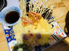 天妇罗拼盘-鲔吞·和牛寿喜烧(闵行区绿瘦酒店)