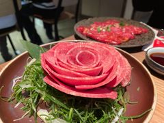 玫瑰牛舌-烧肉达人•炭火烧肉(新天地店)