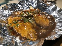 石板碟鱼肉-苏城小院·园林精致苏州菜(斜塘老街店)