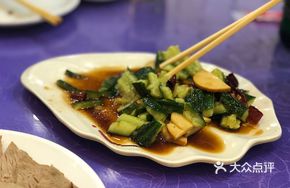 Vegetable Chicken Stir-Fried Cucumber