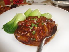 鹅肝酱焖茄子45元-唐廊烤鸭店(工体店)