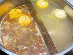 鲜鸳鸯牛杂锅底-潮牛海记•潮汕牛肉火锅•醉鸡煲•粿条汤(通北路店)
