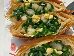 脆皮大虾仁韭菜盒-海味当家·蒸锅海鲜(中山广场创始店)