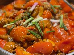 -贵州辣子鸡番茄鸡