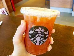 冰摇桃桃红茶-星巴克(长沙麓南广场店)
