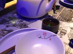 餐具摆设-绿茶餐厅(乐峰广场店)