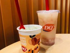 茉莉花茶配华夫脆暴风雪-DQ·蛋糕·冰淇淋(万象城店)