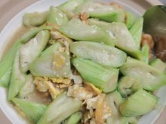 丝瓜滑蛋麻花煲-宗氏一喜砂锅·特色湖北菜(楚河汉街店)