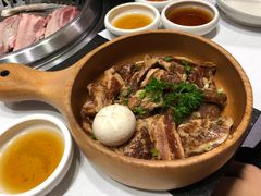 -草家酱蟹炭火烤肉店(珲春南路一店)