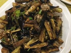 茄子拌扇贝-华圆美食-老蓬莱菜(蓬港路店)