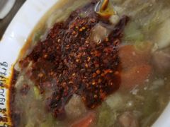 -清真马乐贝腊牛肉蛋黄菜夹馍(马蓉洒金桥店)