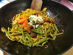 番茄牛腩焖面-金豆角砂锅焖面(安贞店)