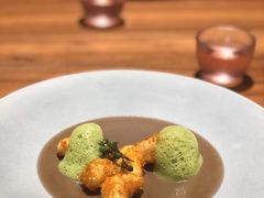 金沙菱角佐藤椒汁配紫苏桃子饮-天水蔬食料理(树德之光店)