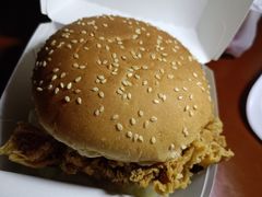 香辣鸡腿堡-美肴冰品·汉堡·牛腩饭(总店)