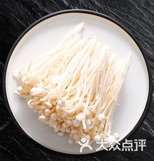 九田家黑牛烤肉料理店金针菇图片-北京烧烤-大众点评网