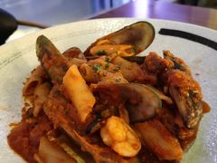 斜管伴青口虾烟肉蘑菇-FISH&POTATO Cō(地中海美食 万象城店)