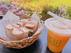 烟熏三文鱼三明治-麦田工坊(月湖店)