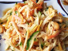 拌金针菇-回头客餐厅·家的味道农家菜·虹鳟鱼·铁锅炖(雁栖湖店)