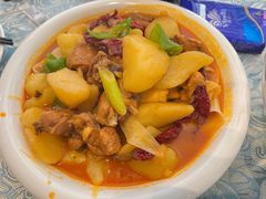 新疆大盘鸡-巴扎美食·新疆菜·西域歌舞表演餐厅(新疆大厦店)