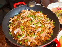 北极甜虾炒饭｜自制葡国酱-Bistro 63 创意融合料理(广粤天地店)
