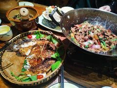 -老滇山寨•云南特色菜•地方菜•民族风情歌舞表演(金碧店)