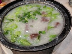 生菜猪红粥-御膳粥·牛乳粥底火锅·地道顺德菜(容桂店)