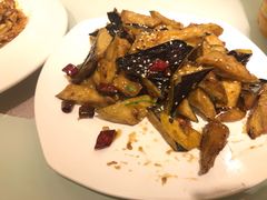 风味茄子-老牌坊•鲁菜名店•地道济南菜(大观园商埠店)