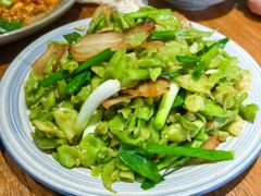 脆皮莴笋炒腊肉-静一餐厅·湖北菜(前门店)