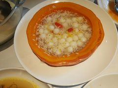 南瓜酒酿小圆子-玫瑰厅上海菜(兴国路店)