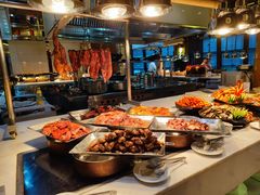 自助取餐区-杭州钱江新城万怡酒店-西餐厅