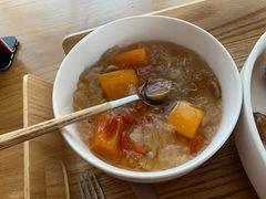桃胶木瓜银耳板栗羹-Green Option(官舍店)