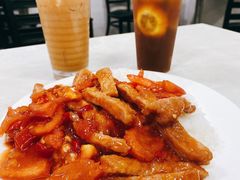 番茄猪扒饭-好好滋味茶餐厅