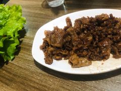 秘制五花肉-炙热童年·老北京炙子烤肉(南锣鼓巷店)