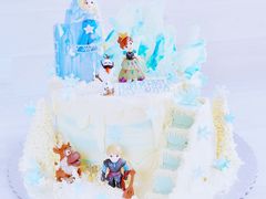 -咖咖熊蛋糕定制·蓝风车动物奶油