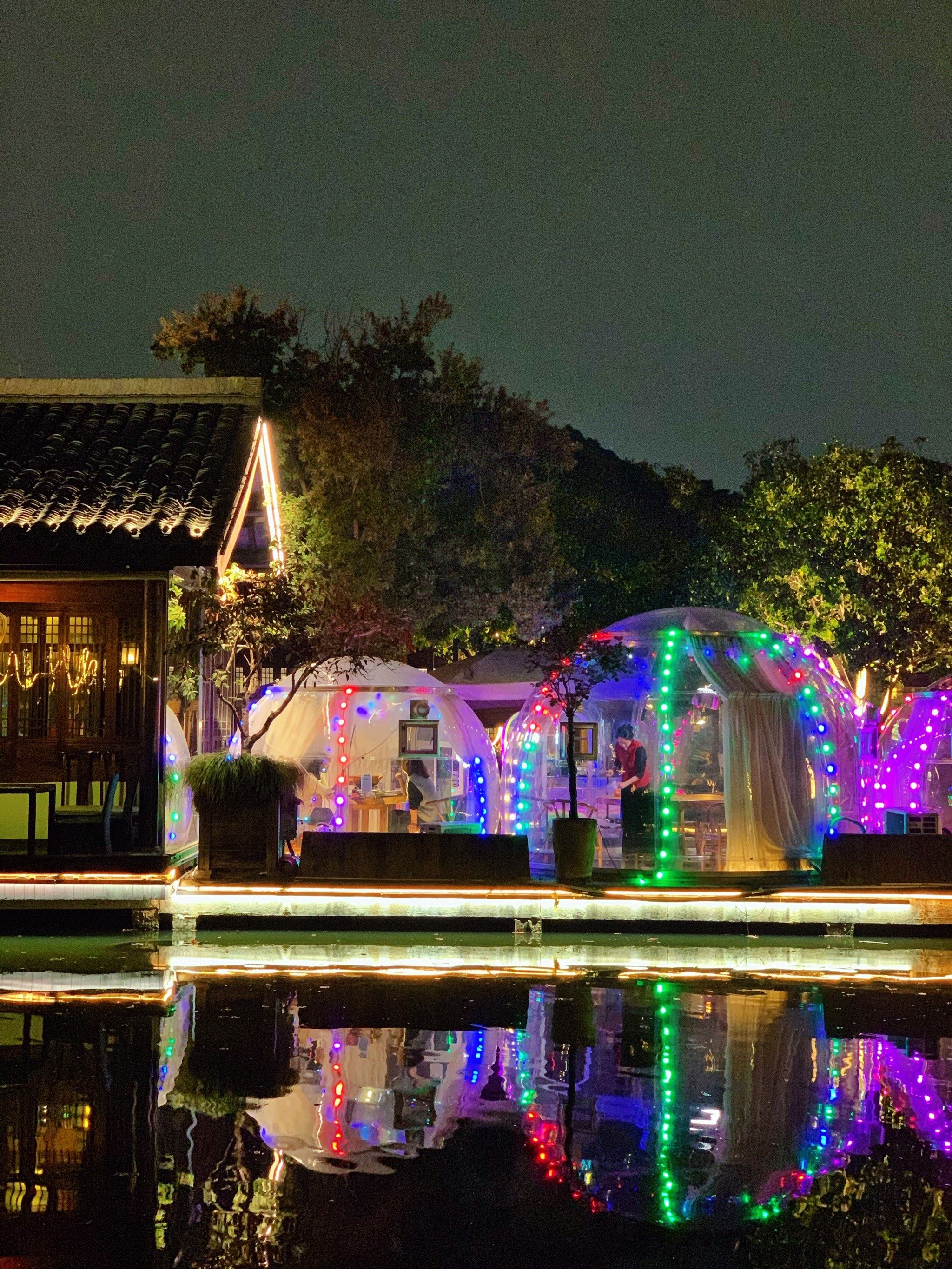 【湘湖渔村】的泡泡屋93确定不来看看98吗6315