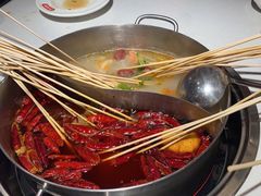 红油清汤锅-大斌家串串火锅