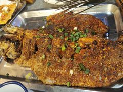 叁宝秘制烤海鱼-叁宝烤肉·西安烧烤(东三爻店)