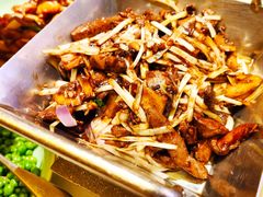 韭芽蘑菇爆猪肝-弄堂里(西溪龙湖天街店)