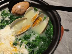 肉碎花甲豆苗煲-啫神·广州地标美食(北京路店)