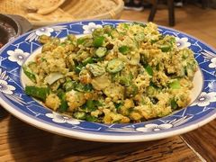 尖椒炒鹅蛋-七百岁羊肉馆(环球港店)