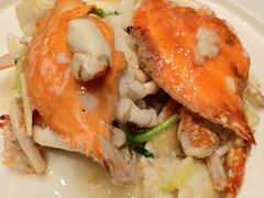 梭子蟹炒年糕-乾隆美食·本帮菜(黄河路店)