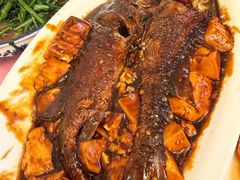 红烧豆腐烩黄鱼-玲珑餐厅(陕西南路店)