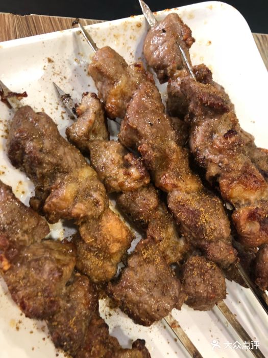 牛街老爆肚满-羊肉串-菜-羊肉串图片-北京美食-大众点评网