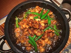 酱爆石锅蛙-绿茶餐厅(乐峰广场店)