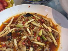 火爆嫩猪肝-有红鸡毛店·川菜(建设路店)