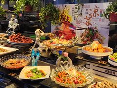 自助取餐区-千家粗粮王·火锅烧烤自助(庆阳店)