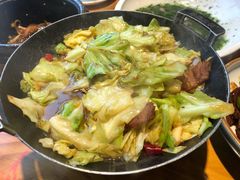干锅手撕包菜-聚鑫阁江浙菜·非遗传承技艺(青村帝华园店)