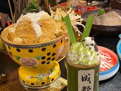 熊猫竹筒奶茶-吼堂老火锅(太古里总店)