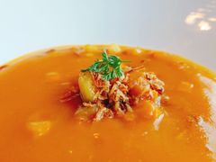 南瓜汤配板栗及酥脆小干葱-北京金融街丽思卡尔顿酒店·意味轩 Cepe