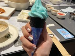 薄荷冰激淋-小大董·烤鸭(观景餐厅·南京西路店)